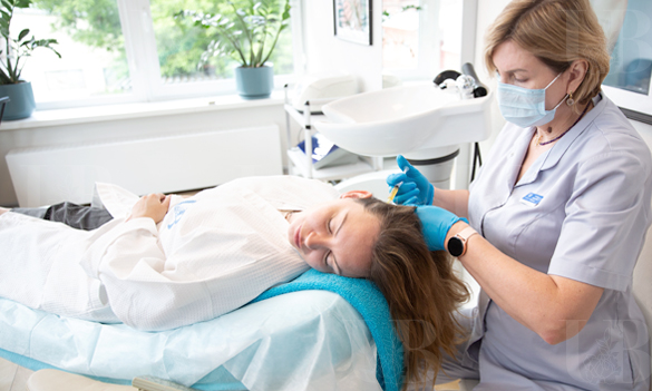 PRP-терапия волосистой части головы